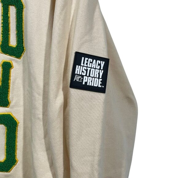 Norfolk State University Behold the Green & Gold Sweatshirt M Retro Varsity NWT - Picture 6 of 12